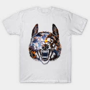 Daylight Space Wolf T-Shirt